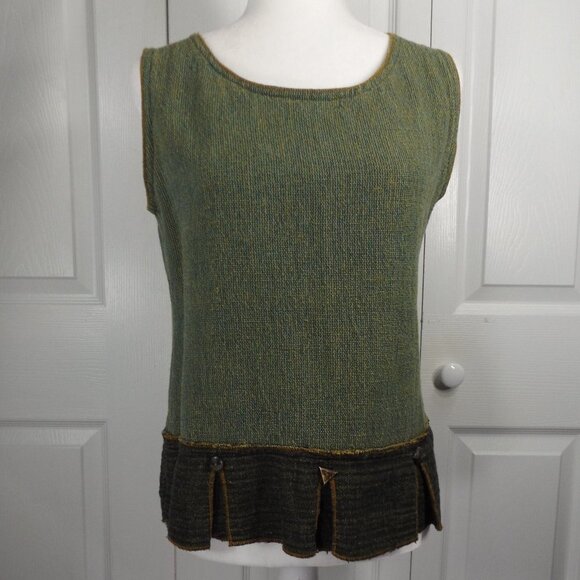 tribe OAK Hand Woven 2 Piece Top & Jacket S - Picture 3 of 15